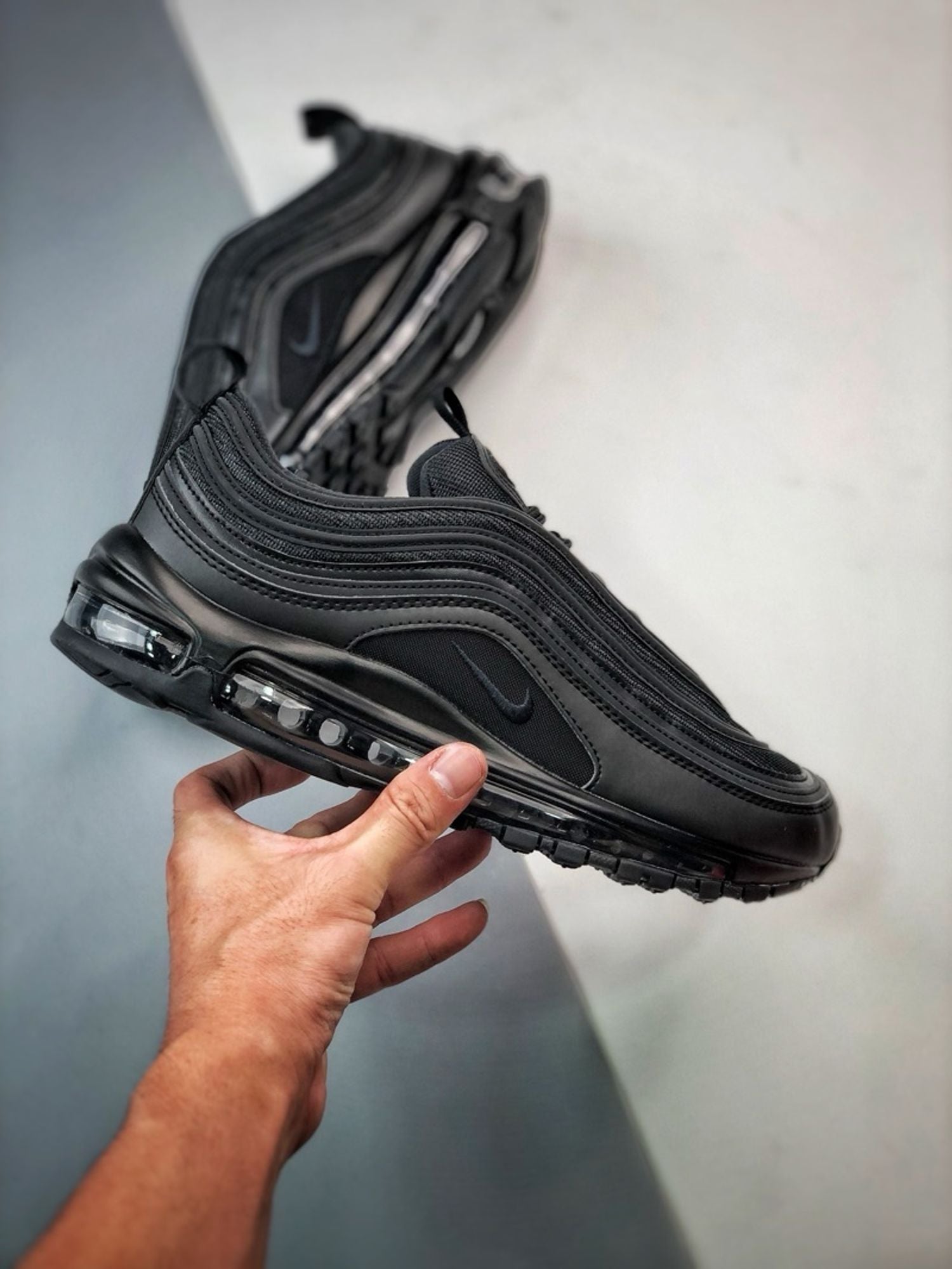 Nike Air Max 97  - Црни Патики