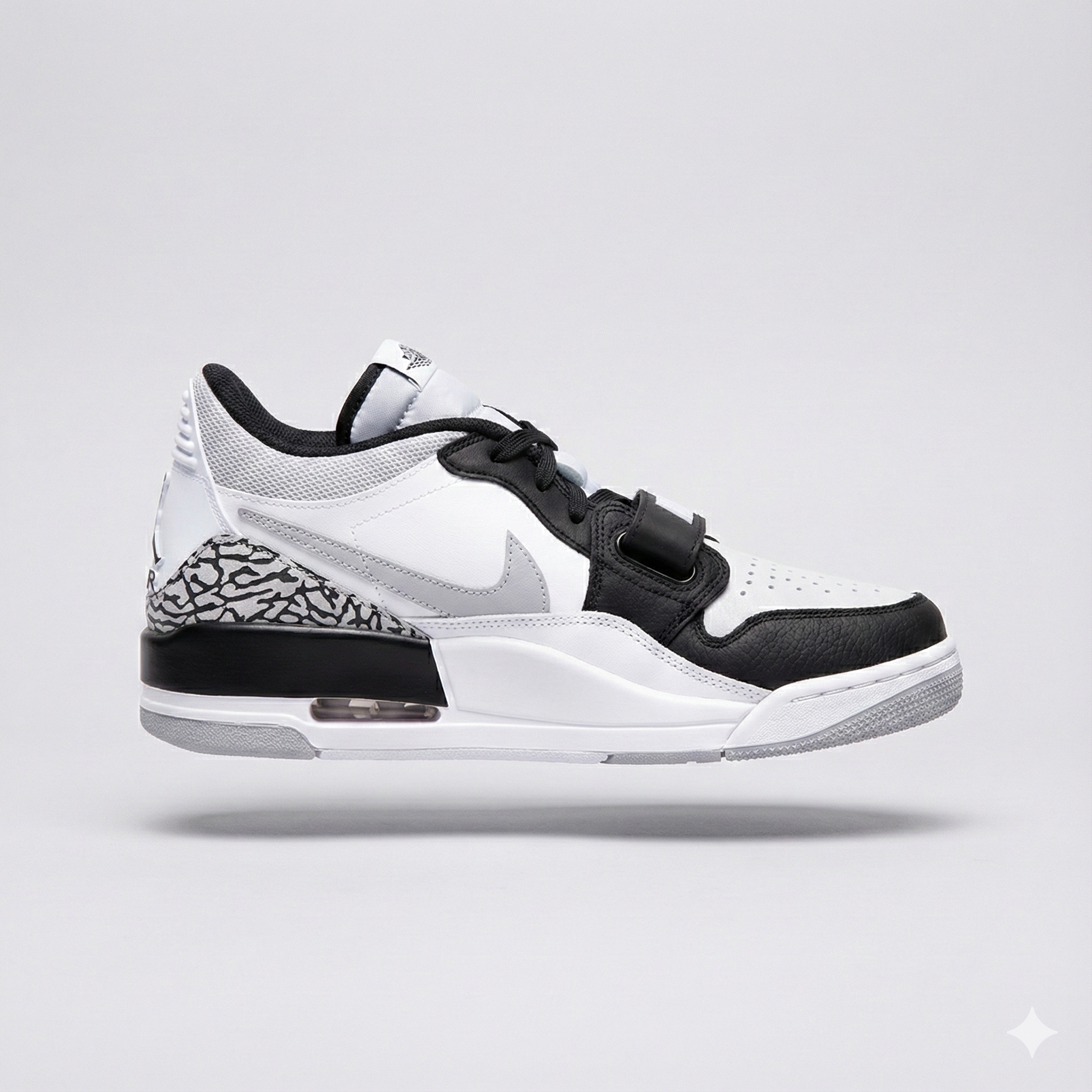 Jordan Legacy 312 Low – White/Black/Wolf Grey