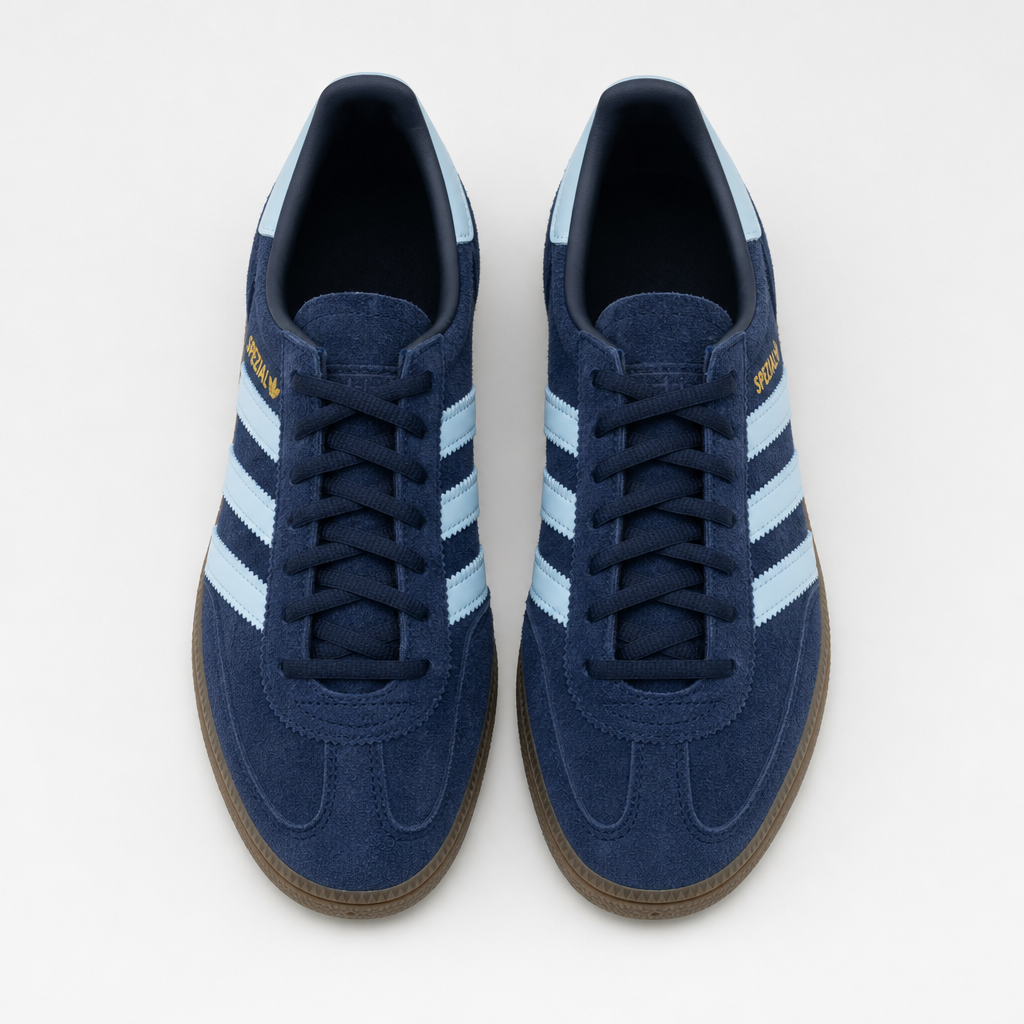 Adidas Handball Spezial - Navy / Light Blue – пар одозгора