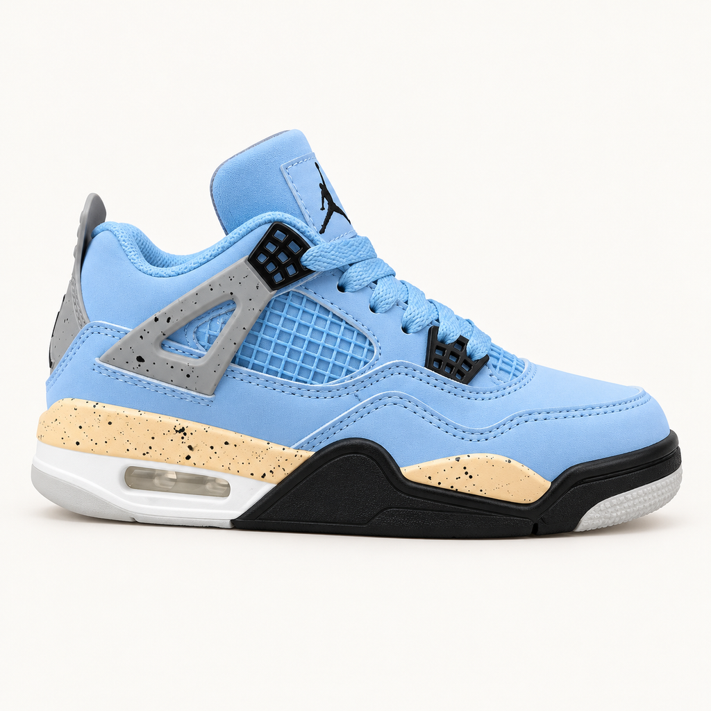 Air Jordan 4 Kids - University Blue — страничен поглед