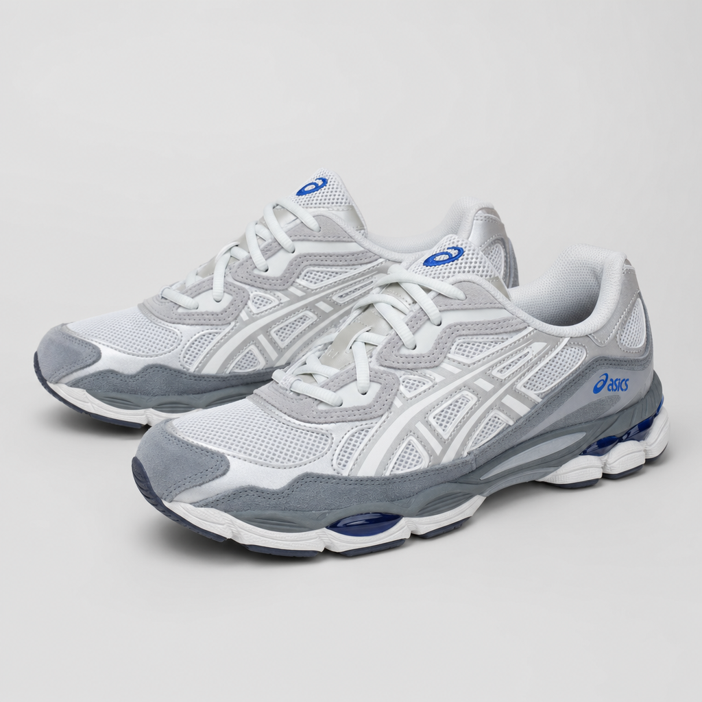 ASICS GEL-NYC - White / Grey / Blue – пар во студио