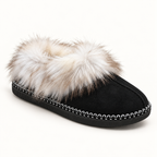 Cozy Fur - Black — преден кос поглед