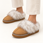 Cozy Fur - Camel — на нозе