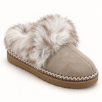 Cozy Fur - Taupe — преден кос поглед