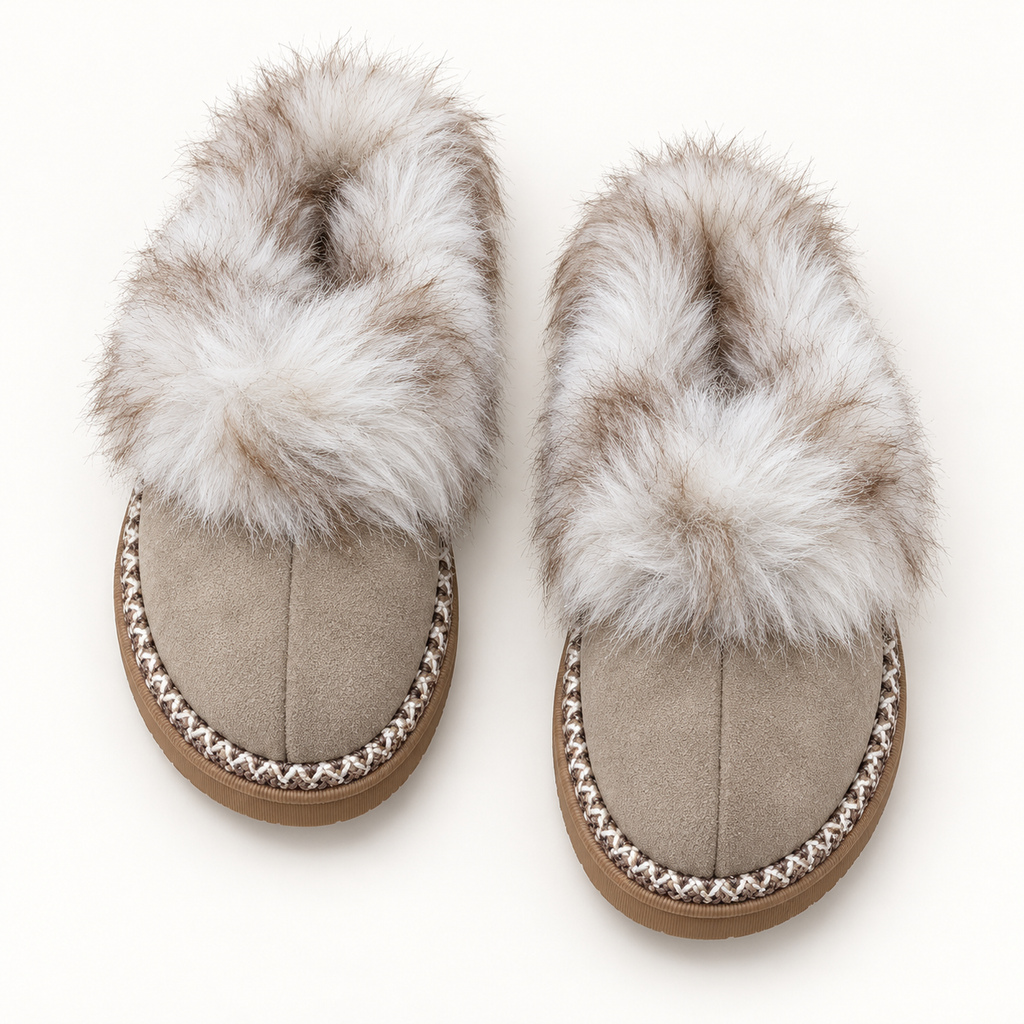 Cozy Fur - Taupe — пар одозгора