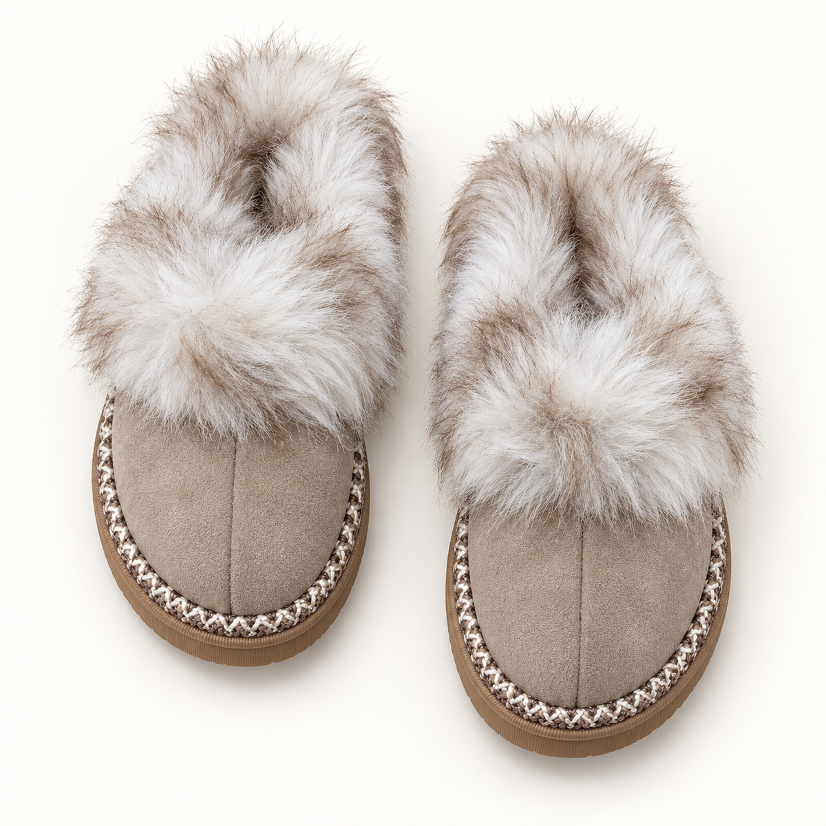 Cozy Fur - Taupe — пар одозгора