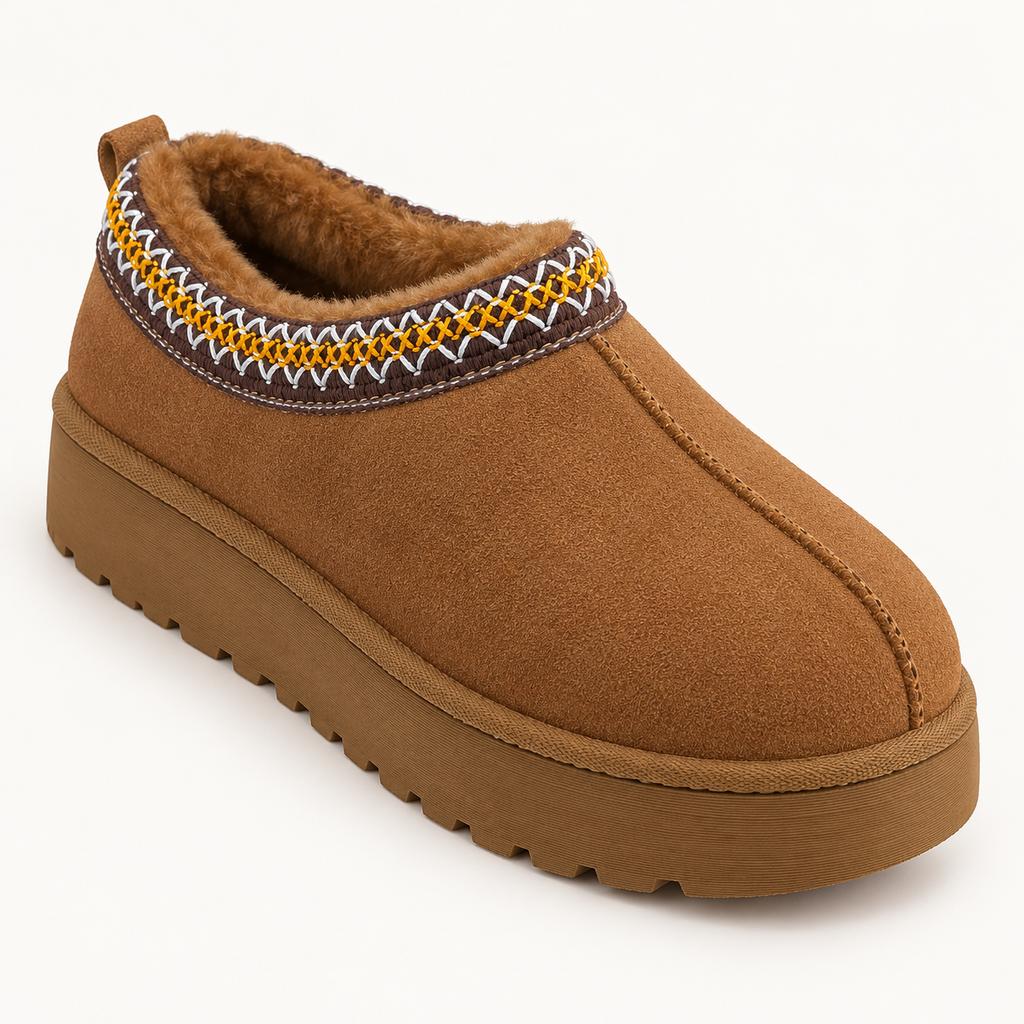 Cozy Platform - Chestnut — преден кос поглед