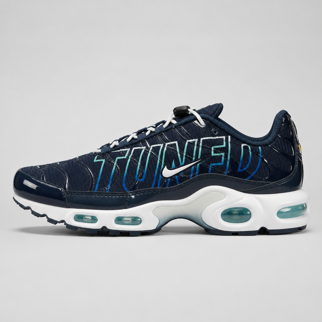 Nike Air Max Plus Tuned Air Obsidian темно сини патики - страничен профил