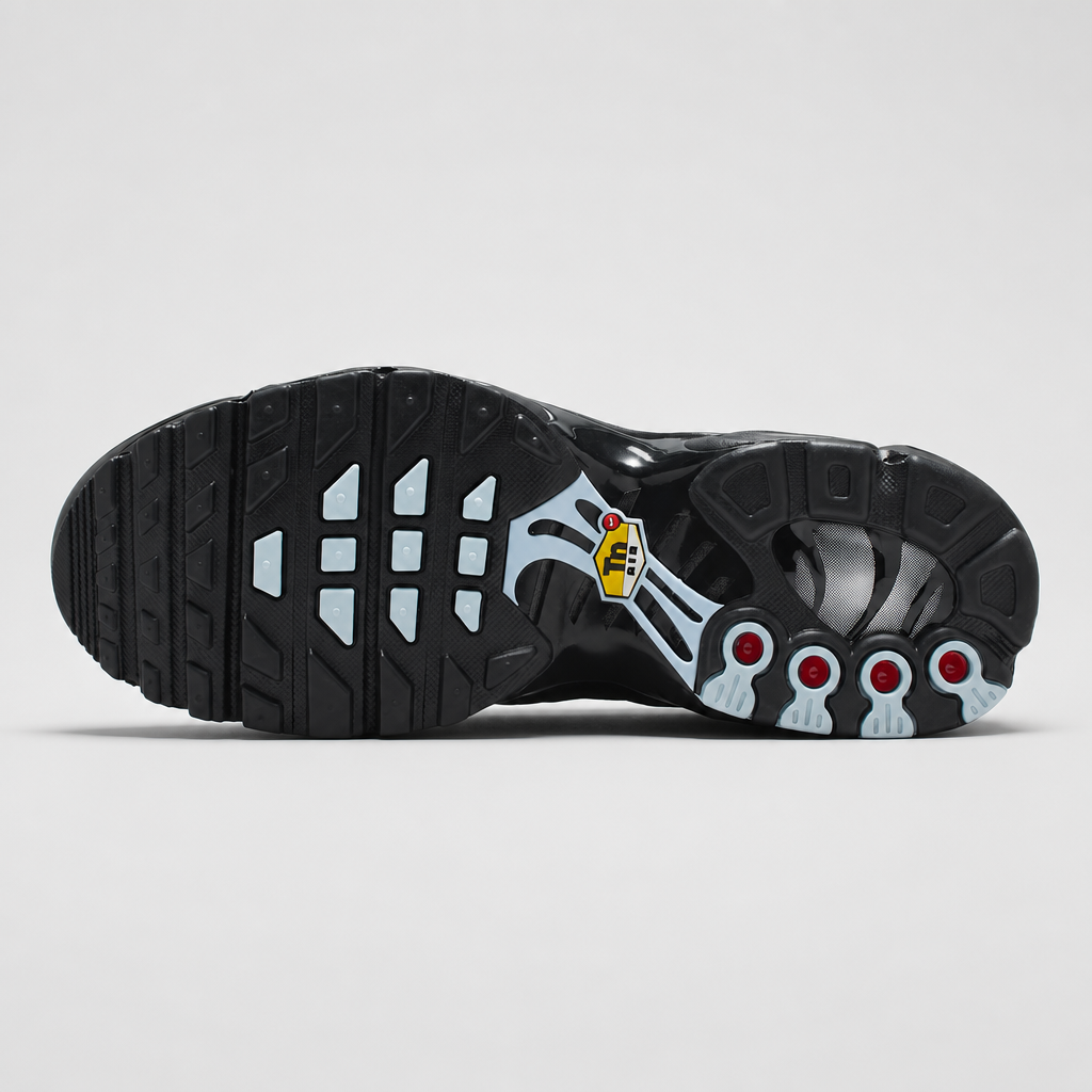 Nike Air Max Plus Tuned Air Black University Blue црни патики - ѓон