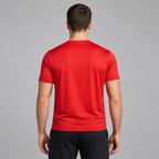 Nike Dri-FIT Miler University Red - задна страна на модел