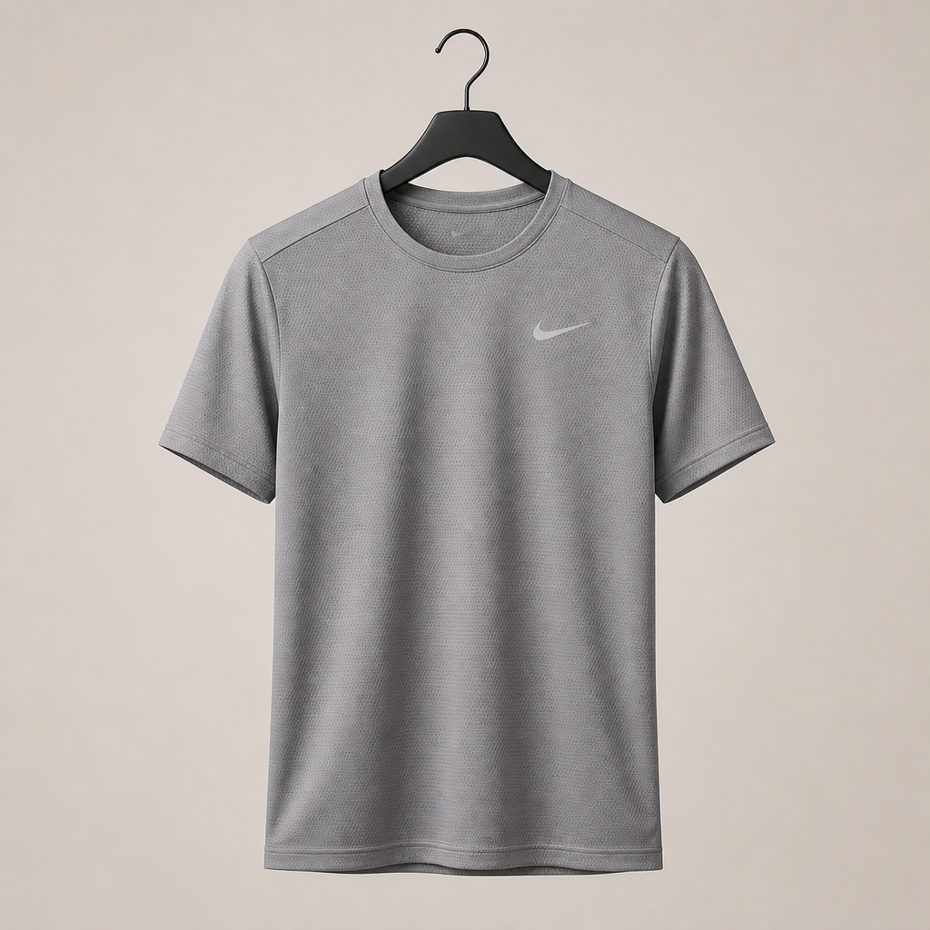 Nike Dri-FIT Miler Smoke Grey - студиска на закачалка