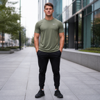 Nike Dri-FIT Miler Medium Olive - lifestyle во град