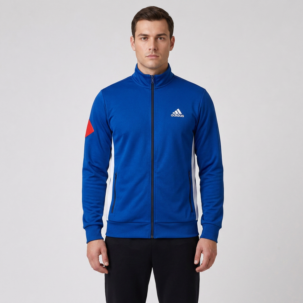 Adidas машки комплет тренерка сина - детаљ