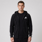 Adidas машки комплет тренерка црна - детаљ