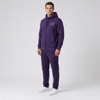 Adidas машки комплет тренерка виолетова - три четвртини