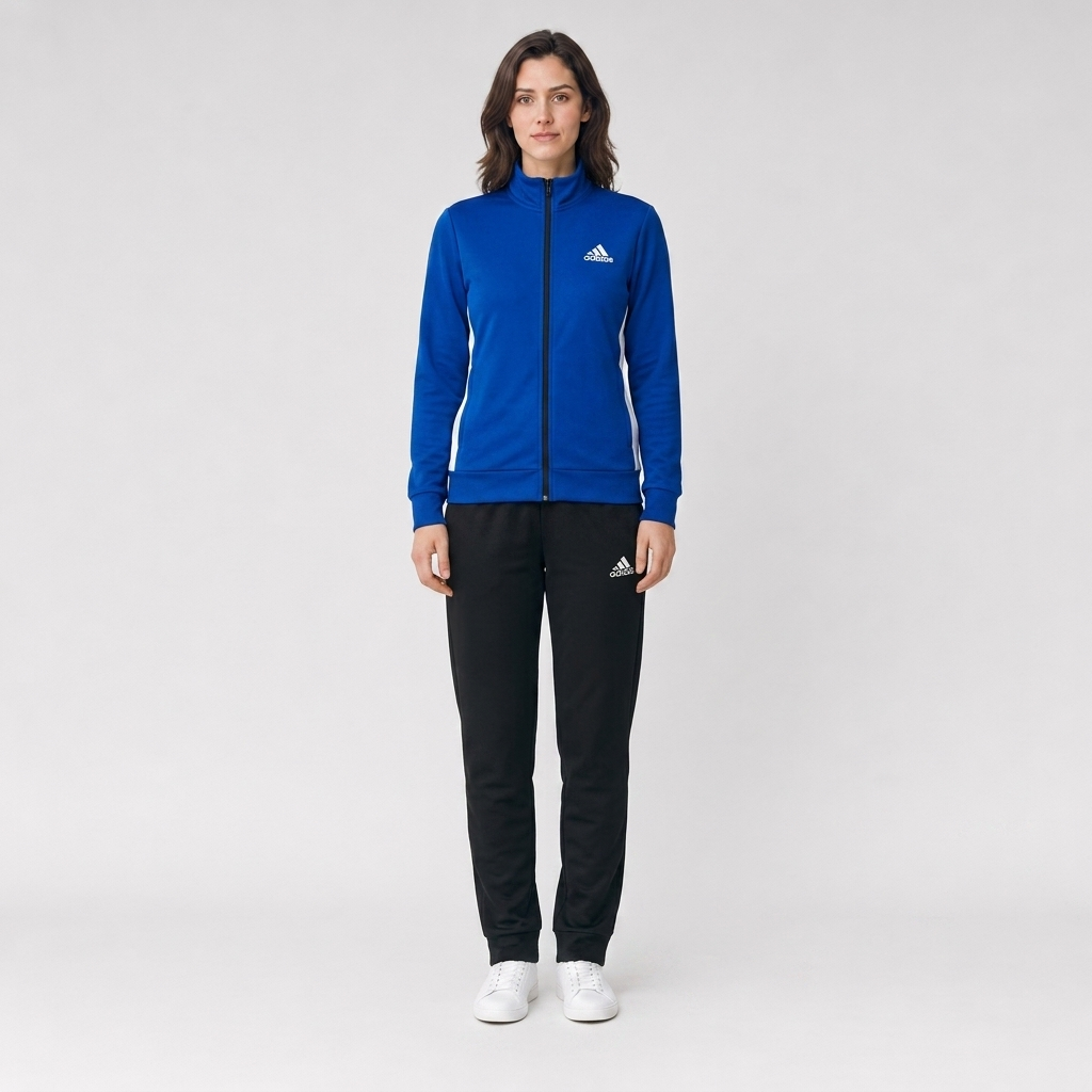 Adidas женски комплет тренерка сина - напред