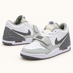 Jordan Legacy 312 Low - White / Light Grey — пар во студио