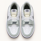 Jordan Legacy 312 Low - White / Light Grey — поглед одозгора