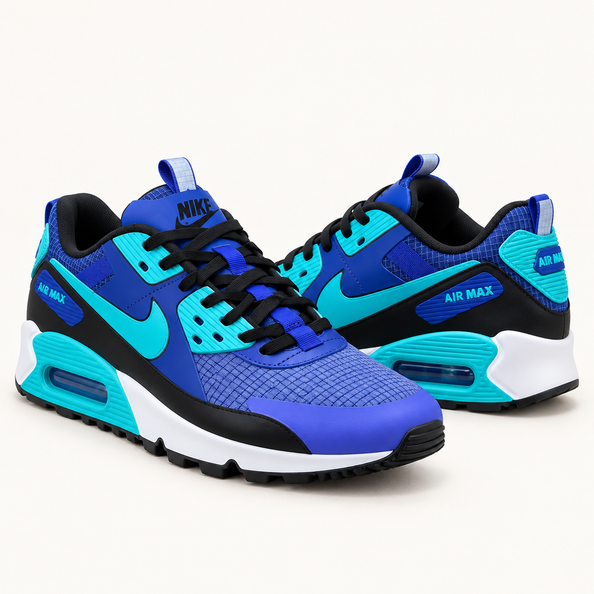 Nike Air Max 90 Drift - Royal / Turquoise — пар во студио