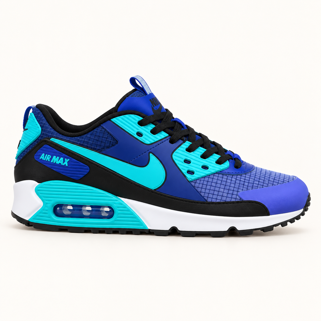 Nike Air Max 90 Drift - Royal / Turquoise — страничен профил