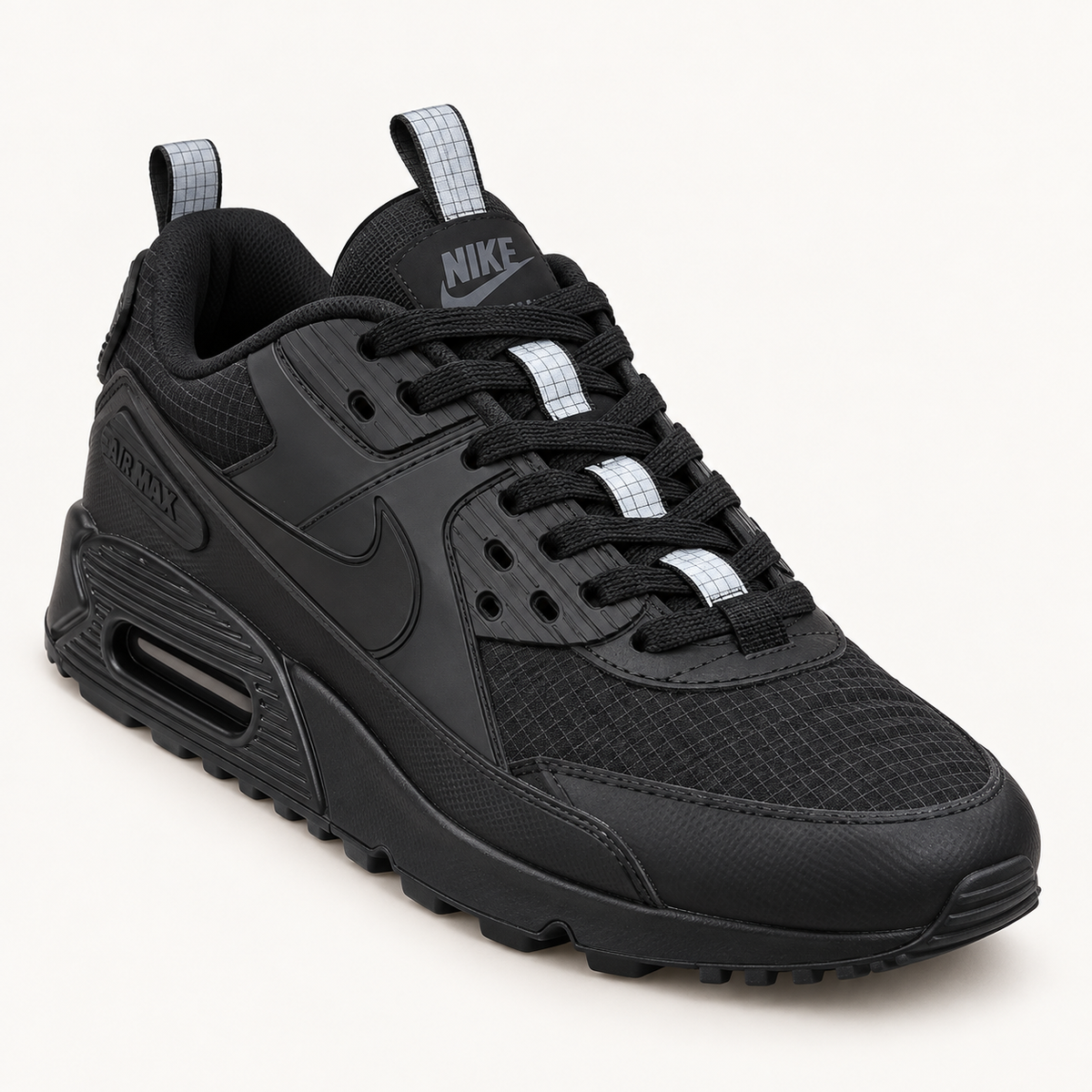Nike Air Max 90 Drift - Triple Black — преден агол