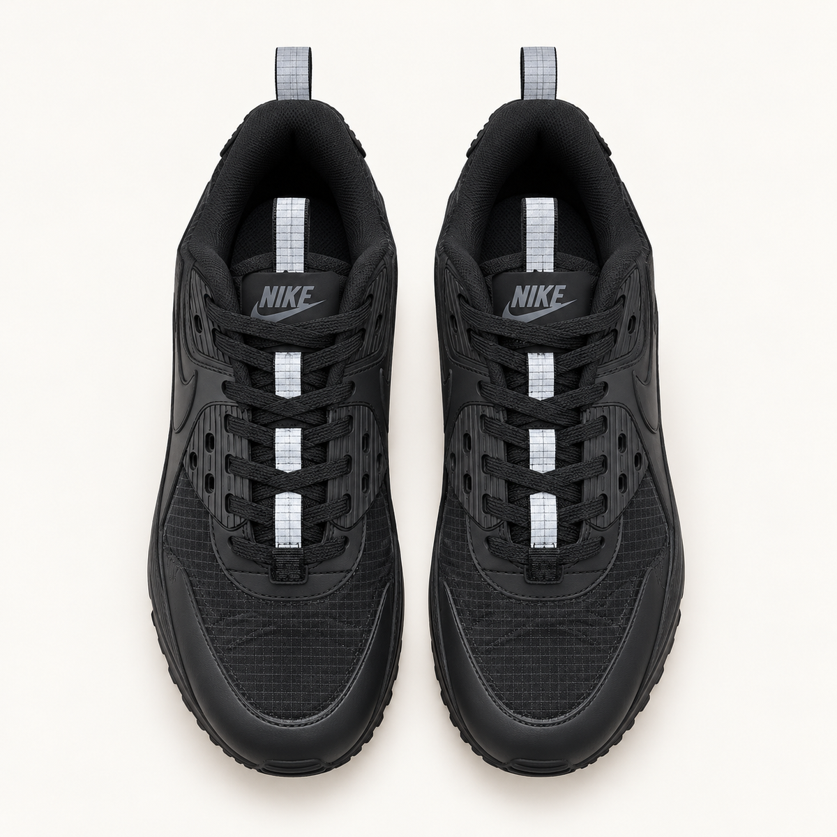 Nike Air Max 90 Drift - Triple Black — поглед одозгора