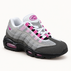 Nike Air Max 95 Kids - Grey / Pink — преден кос поглед
