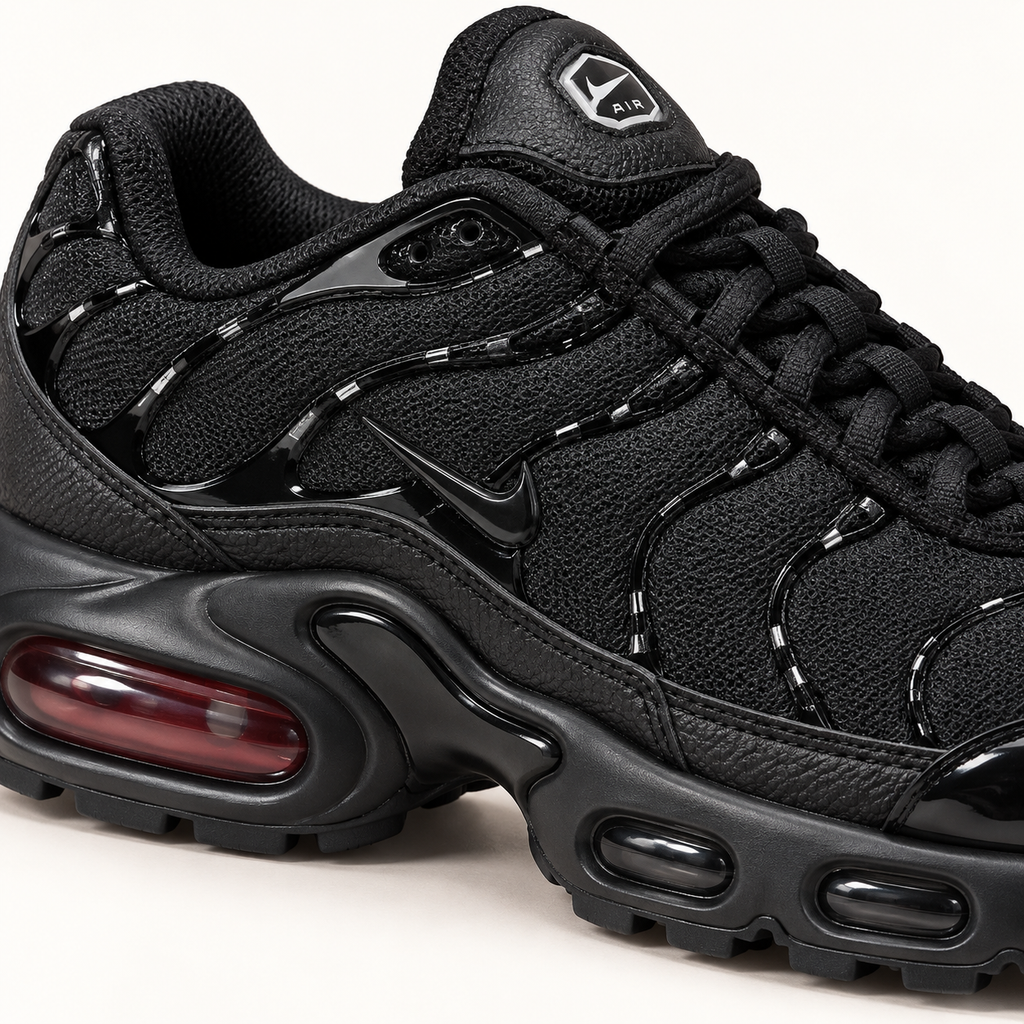 Nike Air Max Plus (TN) - Black / Reflective — детали
