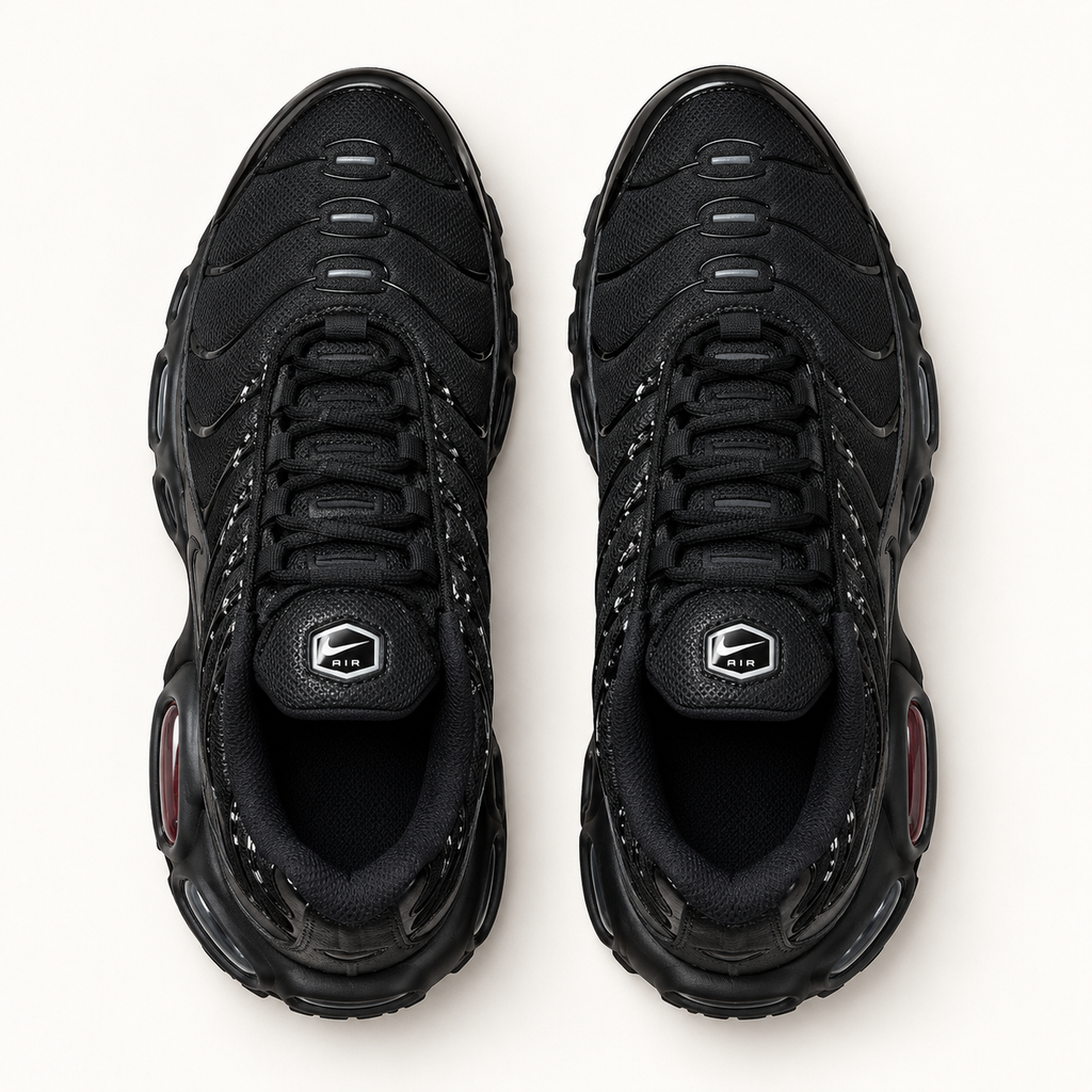 Nike Air Max Plus (TN) - Black / Reflective — пар одозгора