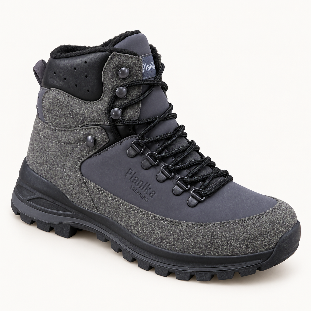 Planika Trekking Boots - Grey — преден приказ