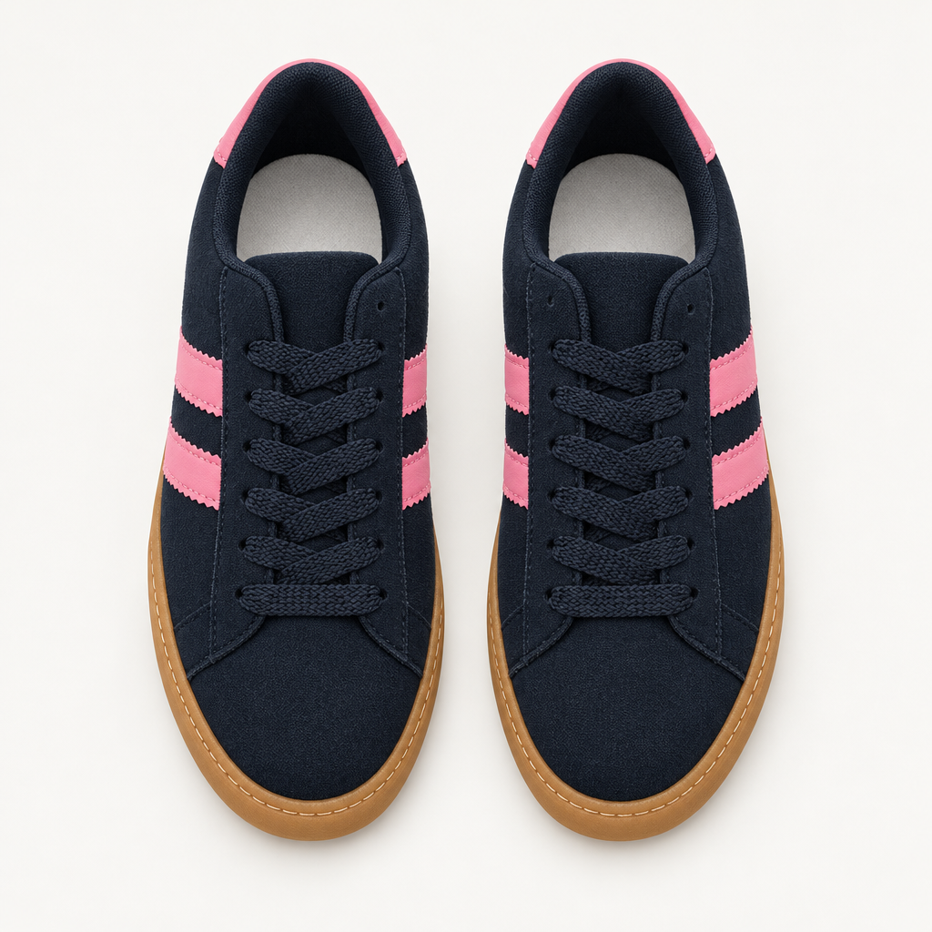 Retro Duo - Navy / Pink – пар одозгора