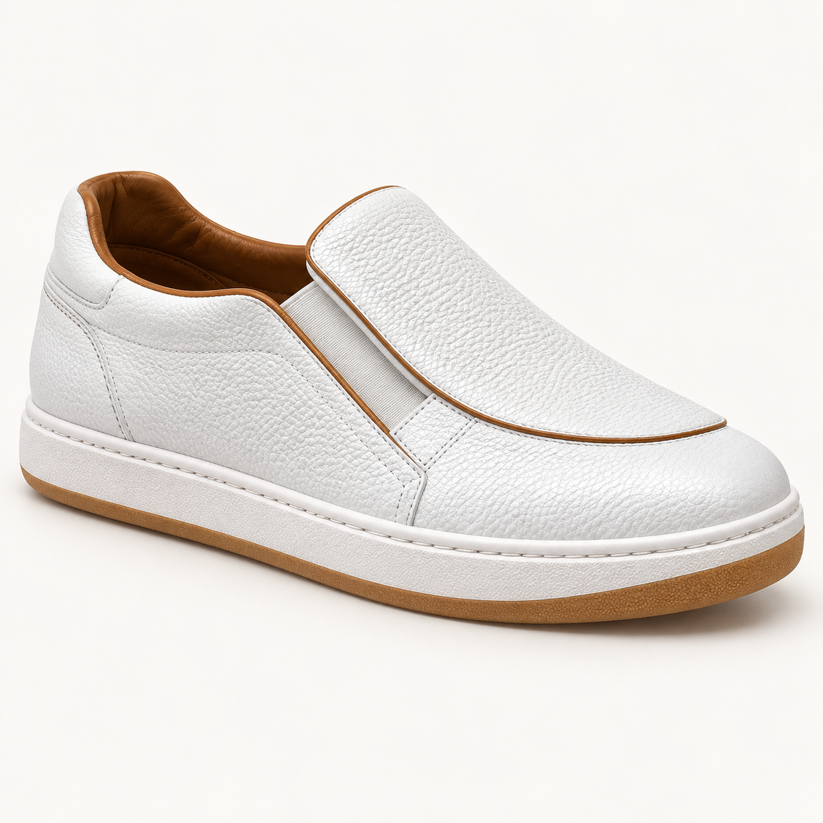 Urban Slip - White / Gum — детали на горниот дел и ѓонот