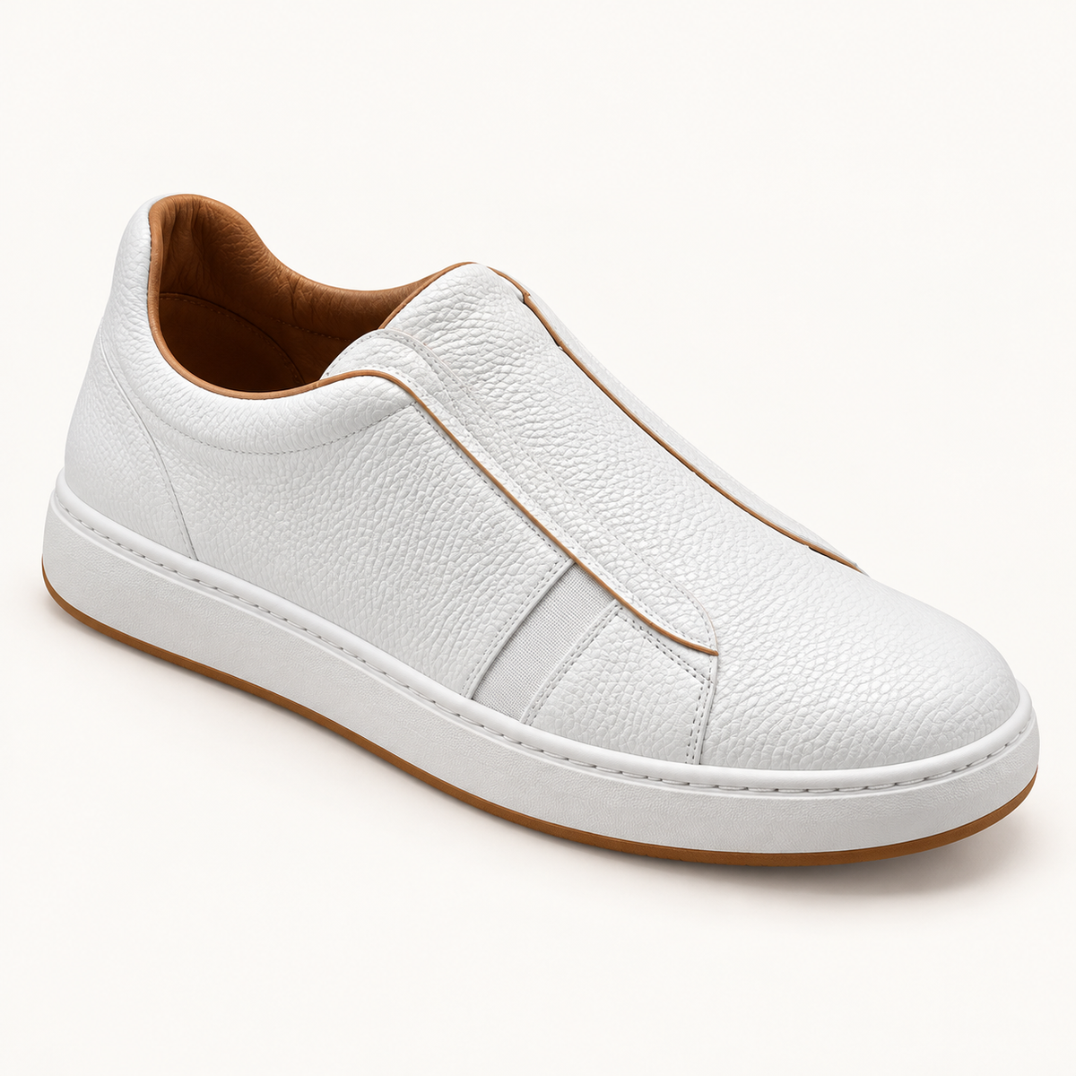 Urban Slip - White / Gum — преден кос поглед